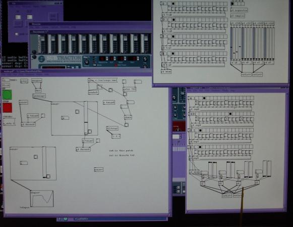 puredata software used during the 11 11 11 recording