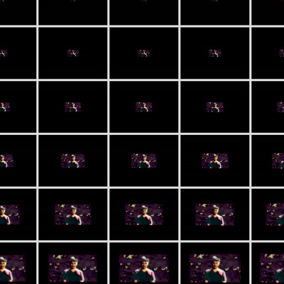 screenshot of video frames ready for printing